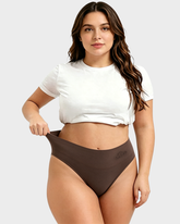 High Waist Seamless Thongs Tummy Control Underwear