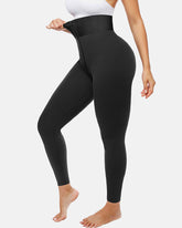 Waistband Tummy Control Shaping Support Comfort All Day Movement Leggings