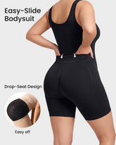 Open Back Tummy Control Butt Lifter Back Support Scrunch Postpartum Bodysuit
