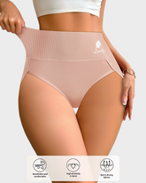 5 Pcs High Elastic Breathable Stretchy Control Panties Soft Women's Underwear
