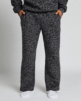 Minimalist Straight Leg Sweatpants High Waist Elastic Drawstring Pants
