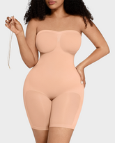 Strapless Slip Shapewear Bodysuit
