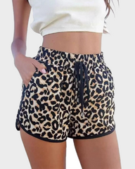 Checkered Drawstring Casual Elastic Waist Comfortable Everyday Chic Shorts