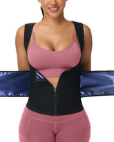 Adjustable Slimming Vest for Women - Tummy Control Sauna Suit