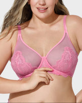 Full Coverage Lace Minimizer Bra