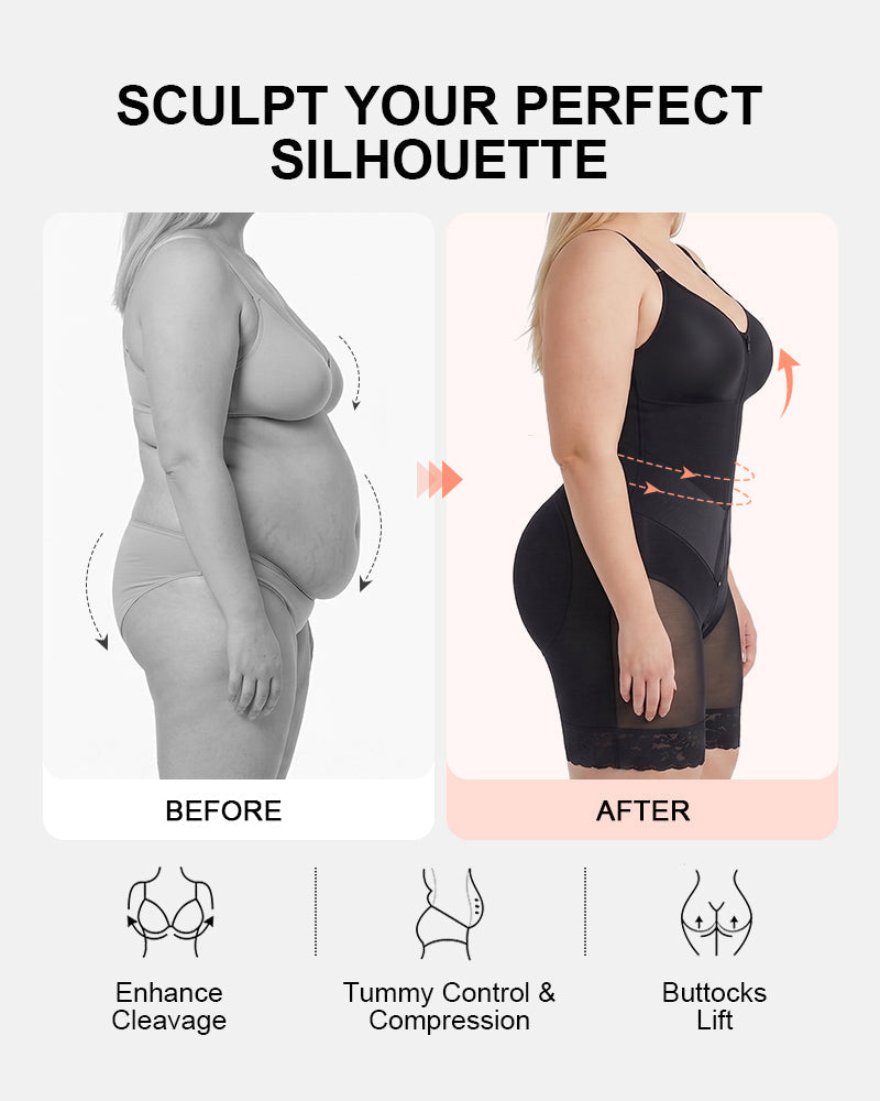 Colombian Tummy Control V Shape Elastic Band Fajas Moldeadoras Shapewear