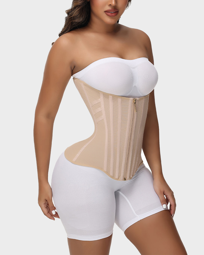 Curved Boned High Compression Waist Trainer Tummy Control Tiny Waist Corset