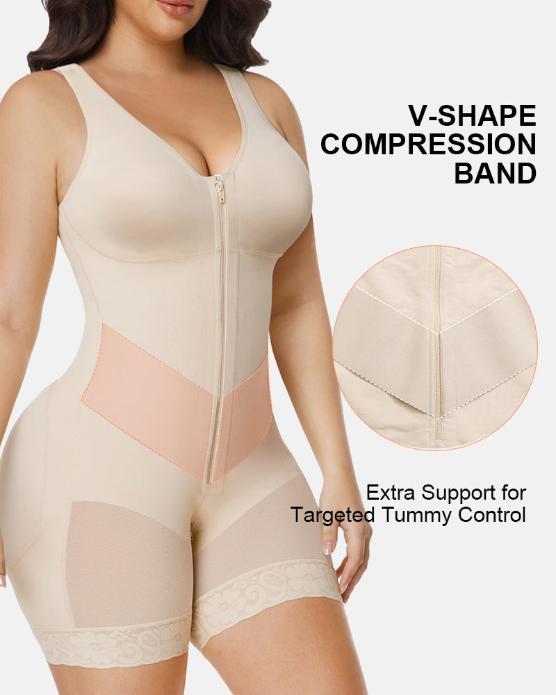 Colombian Tummy Control V Shape Elastic Band Fajas Moldeadoras Shapewear