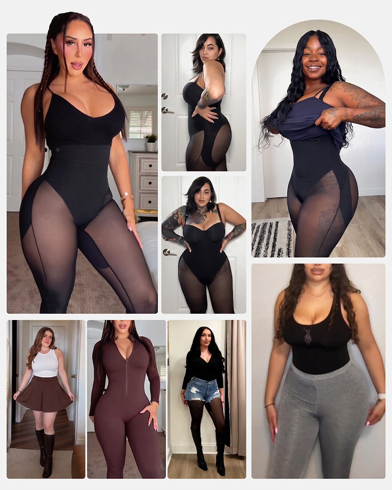 Mesh Tummy Control Butt-Lifting Capri Leggings