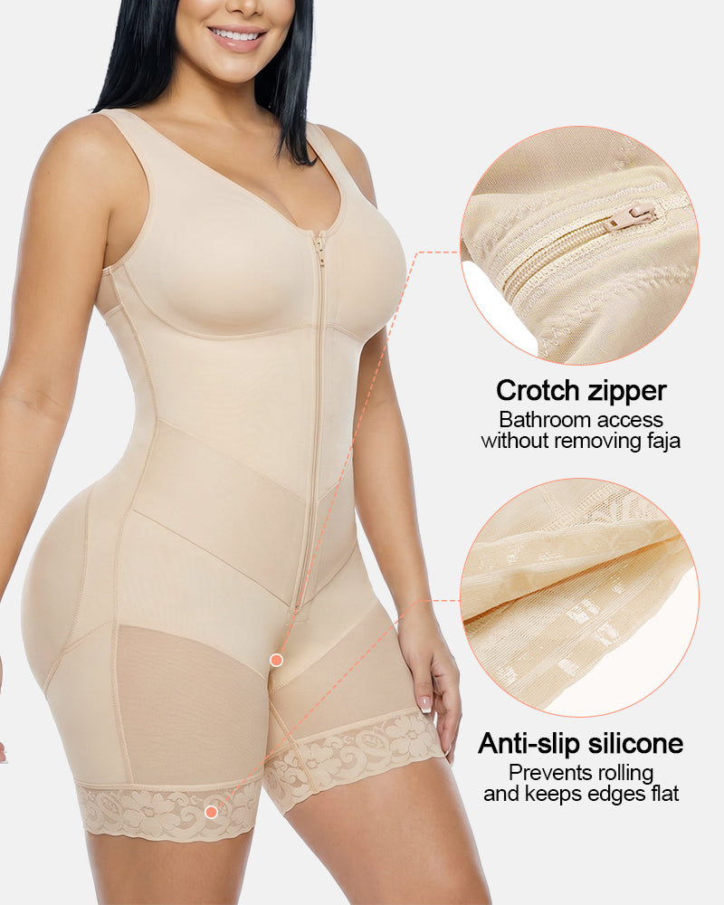 Colombian Tummy Control V Shape Elastic Band Fajas Moldeadoras Shapewear