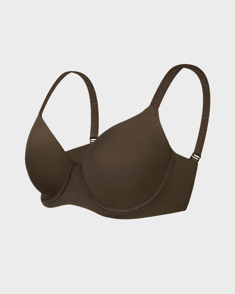 Smooth Lightly Padded Underwire T-shirt Bra