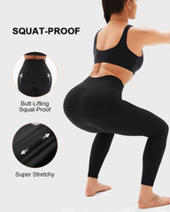 High-Waisted Fleece Leggings with Pockets