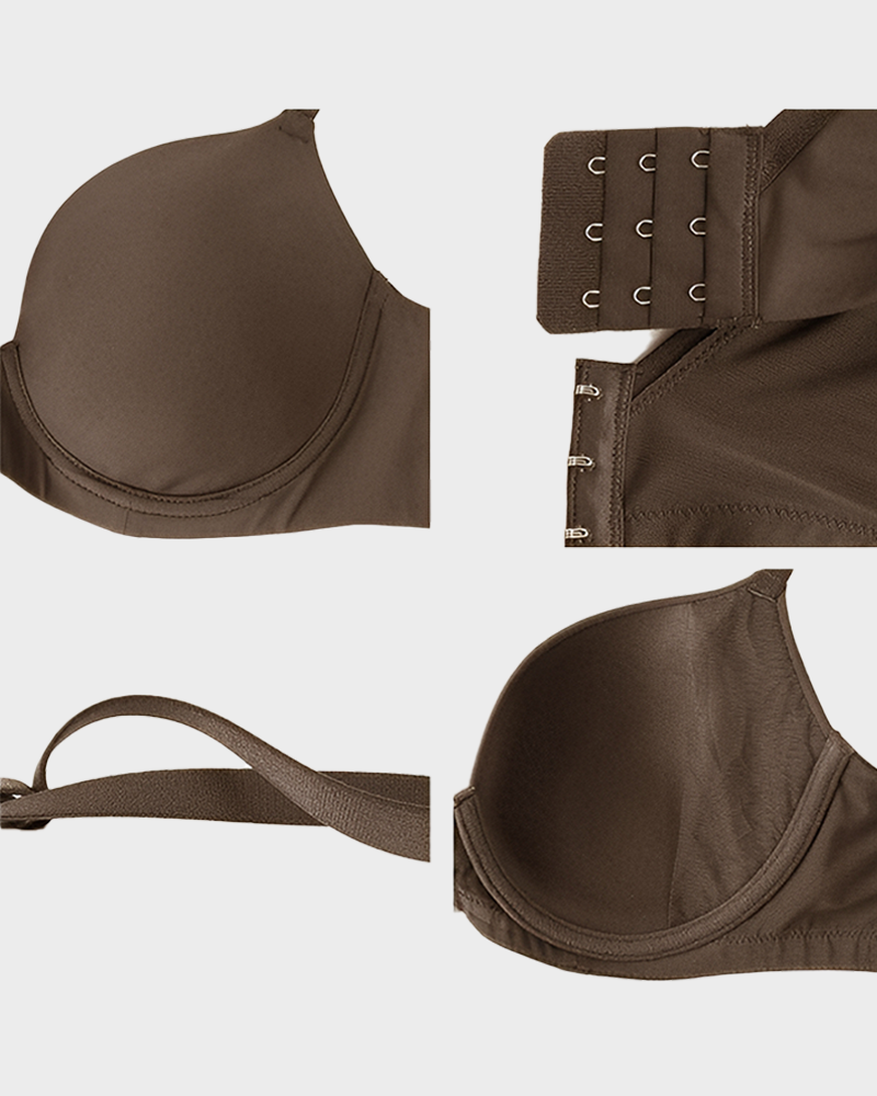 Smooth Lightly Padded Underwire T-shirt Bra