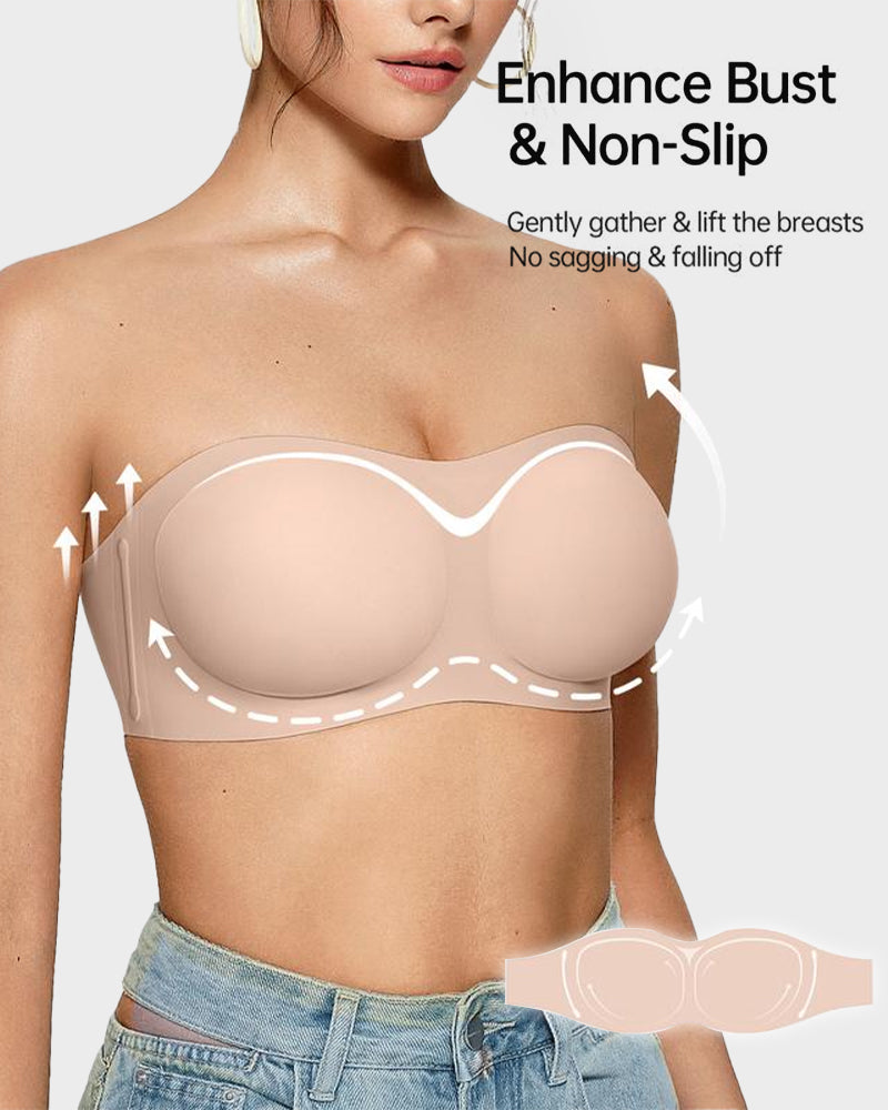 Convertible Wireless Push-Up Bra
