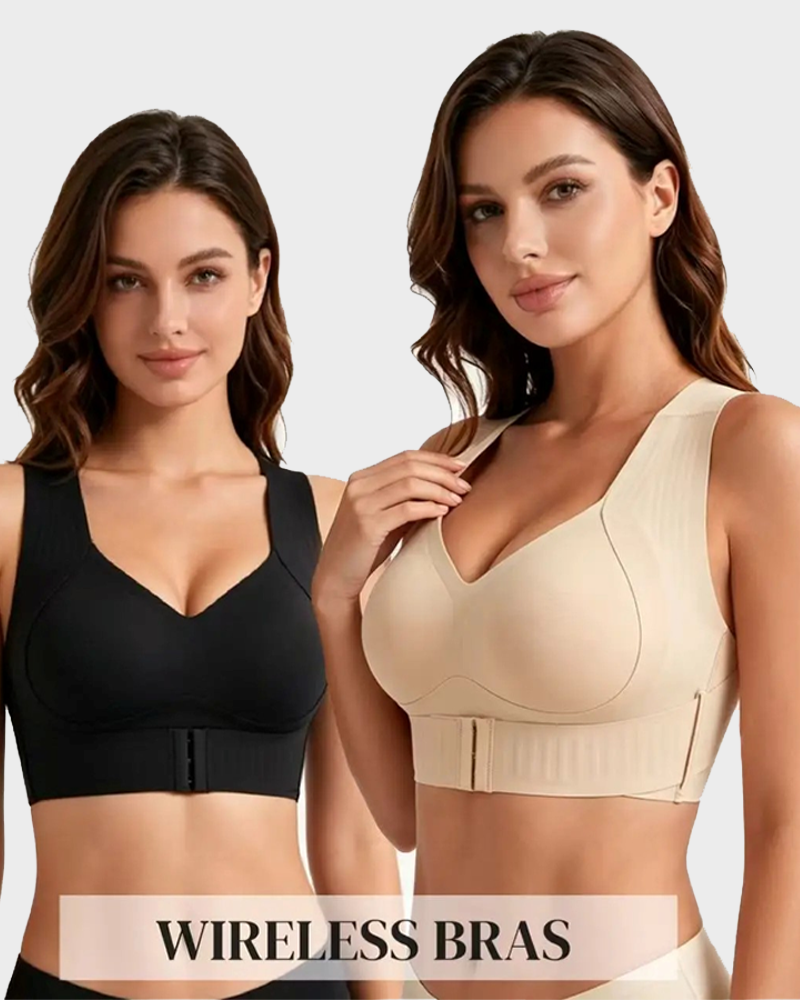 Posture Correction Bra Soft Breathable Non Removable Cups Yoga Sports Bra