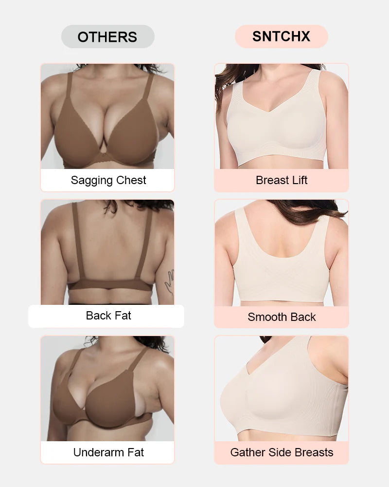 Lifting Wire-Free Antibacterial Jelly Bra