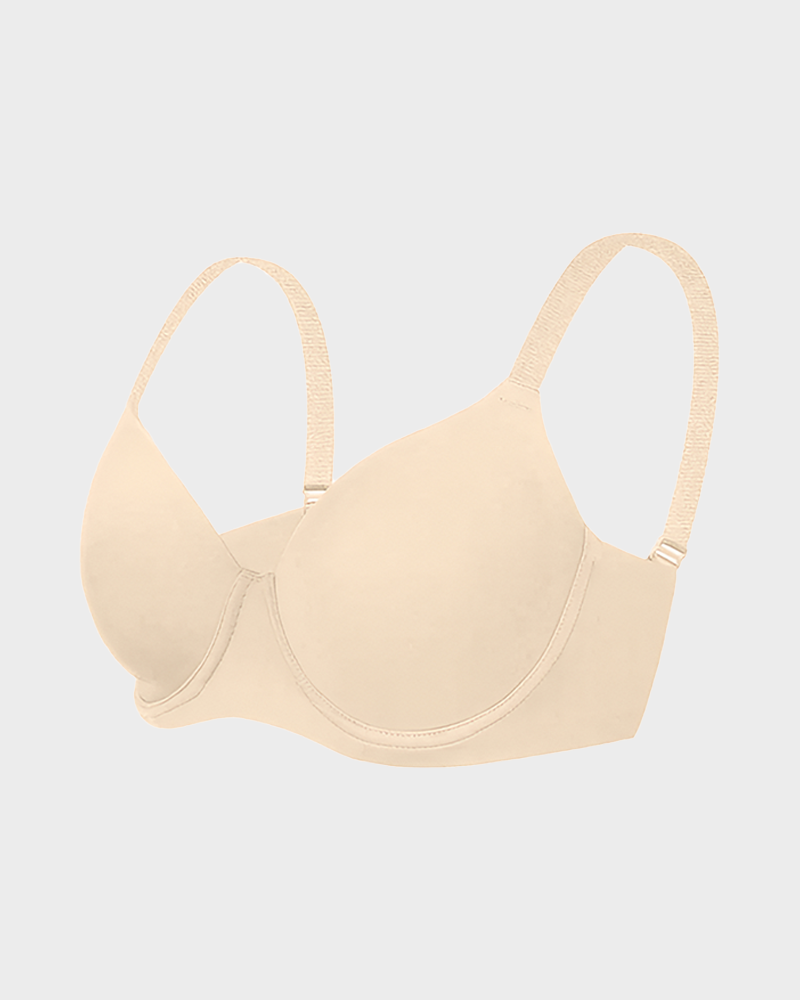 Smooth Lightly Padded Underwire T-shirt Bra