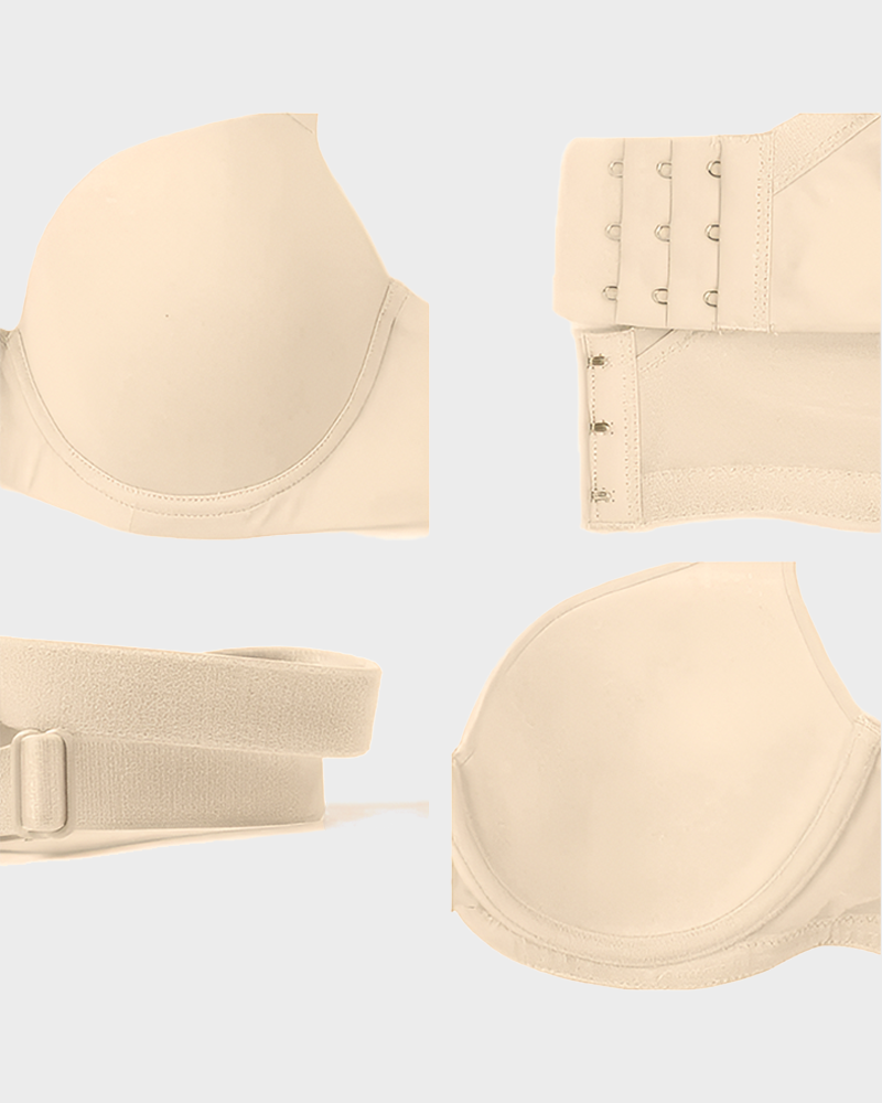 Smooth Lightly Padded Underwire T-shirt Bra