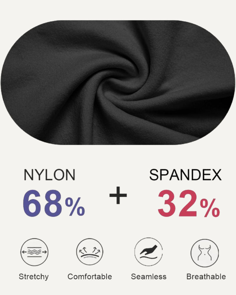 Tummy Control Bodysuits Zip-Up Ultra Stretch Shapewear