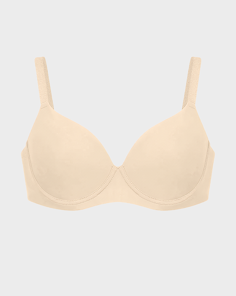 Smooth Lightly Padded Underwire T-shirt Bra