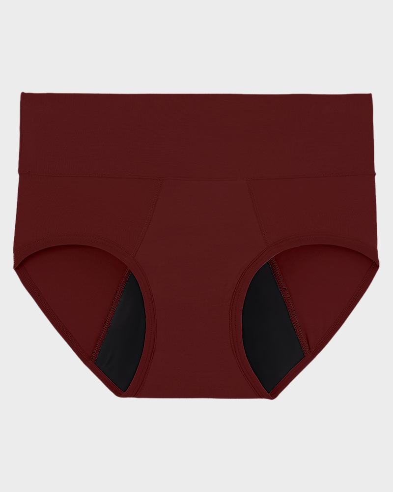 Women's High Waisted Bamboo Viscose Period Panties
