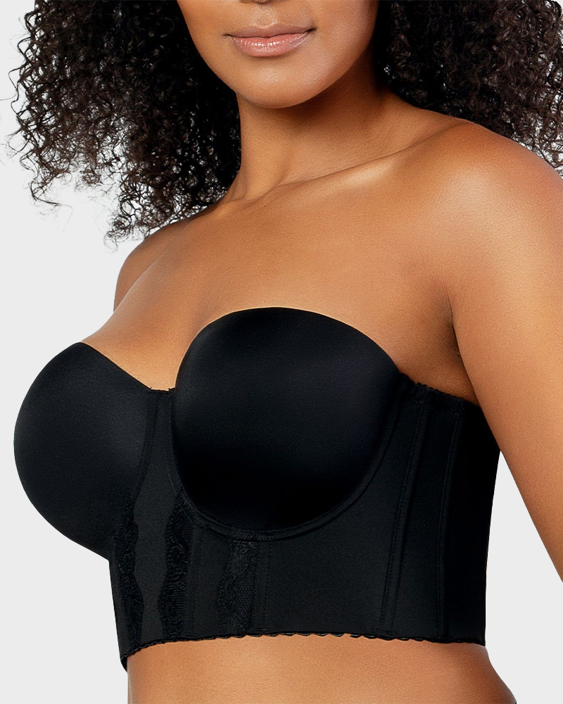 Convertible Non-Slip Full-Coverage Strapless Bustier