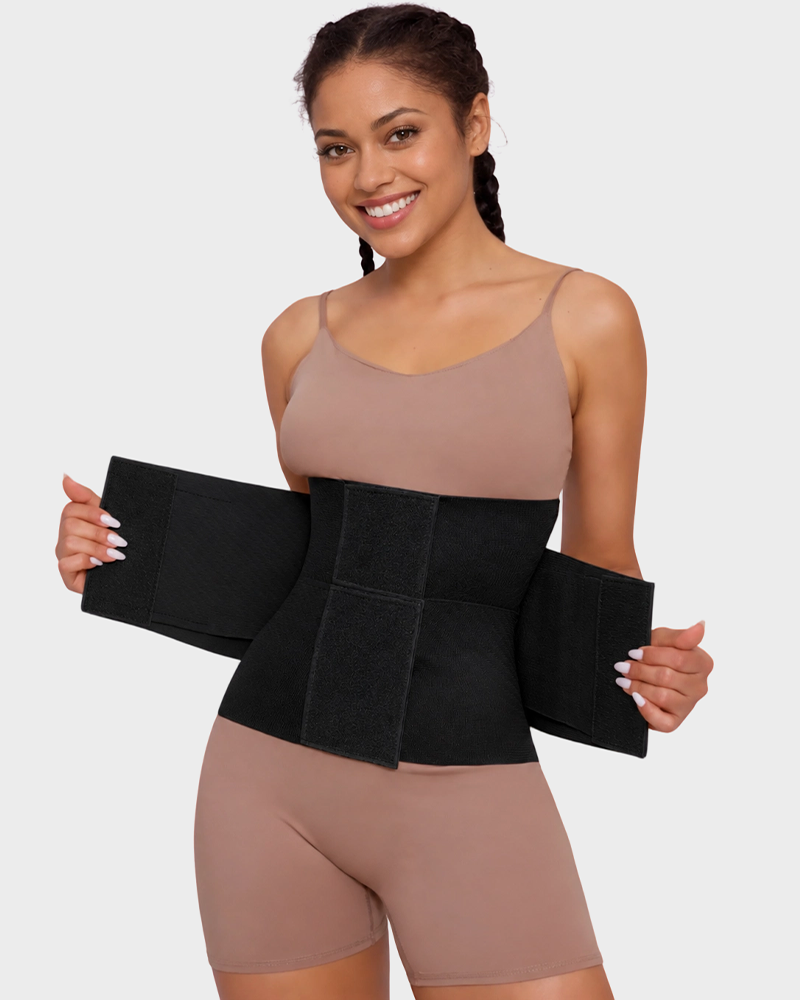 Hourglass 3 Layer Steel Boned Waist Trainer Tummy Control Adjustable Faja