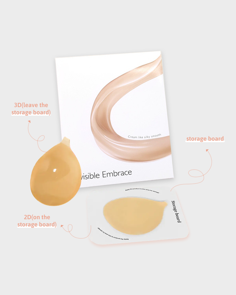 Push-Up Sticky Bra – Waterproof, Sweat-Proof & Reusable