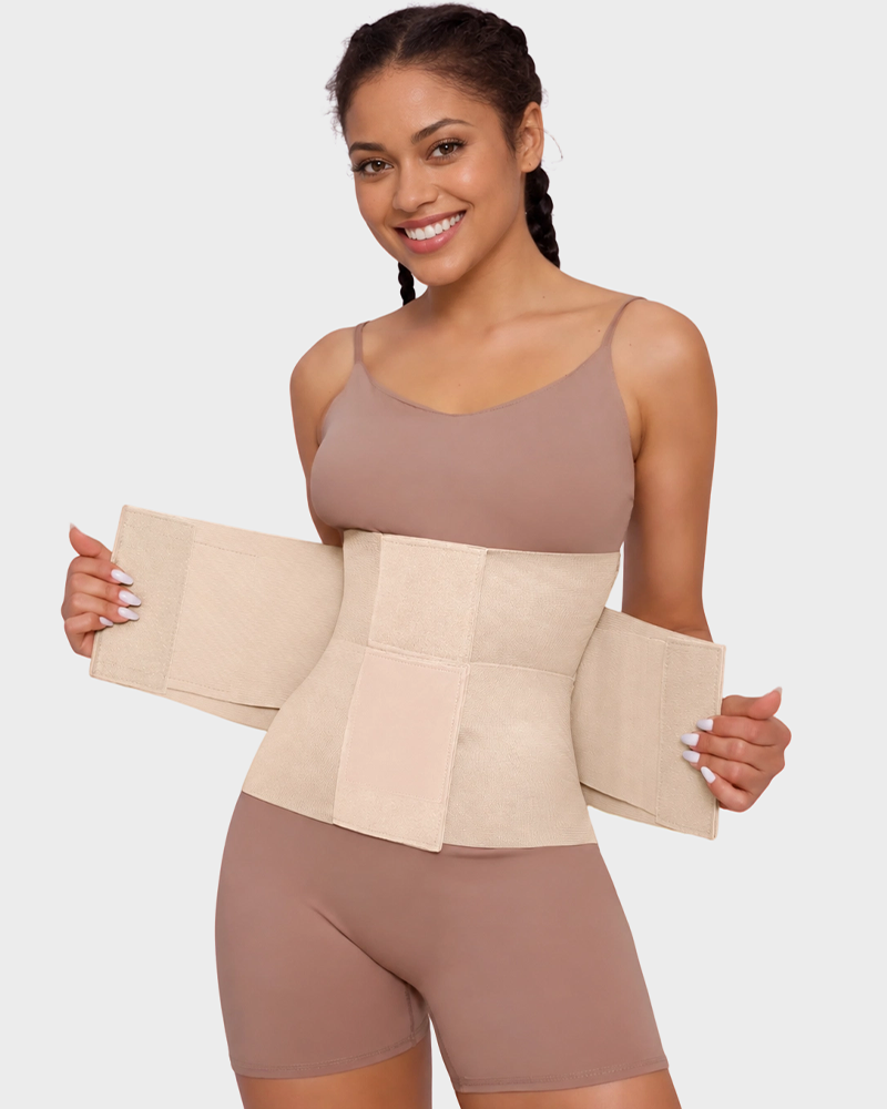 Hourglass 3 Layer Steel Boned Waist Trainer Tummy Control Adjustable Faja