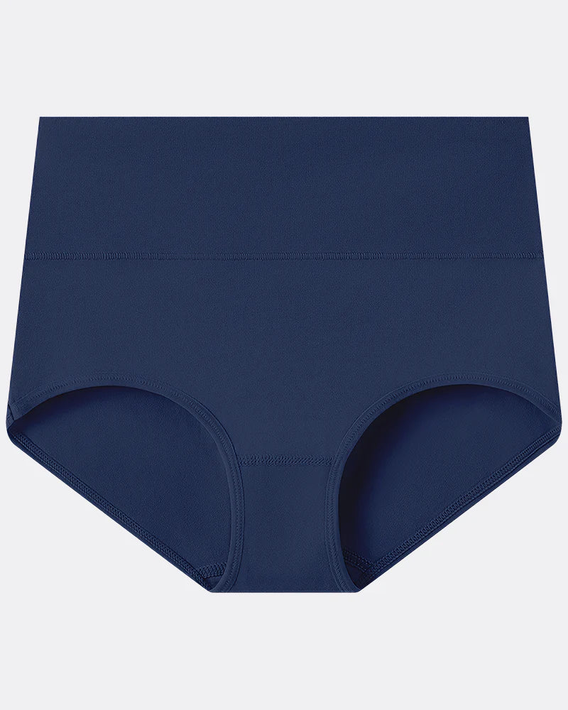 Women's Plus Size Cotton High Waisted Briefs – 1 Pair (Single)