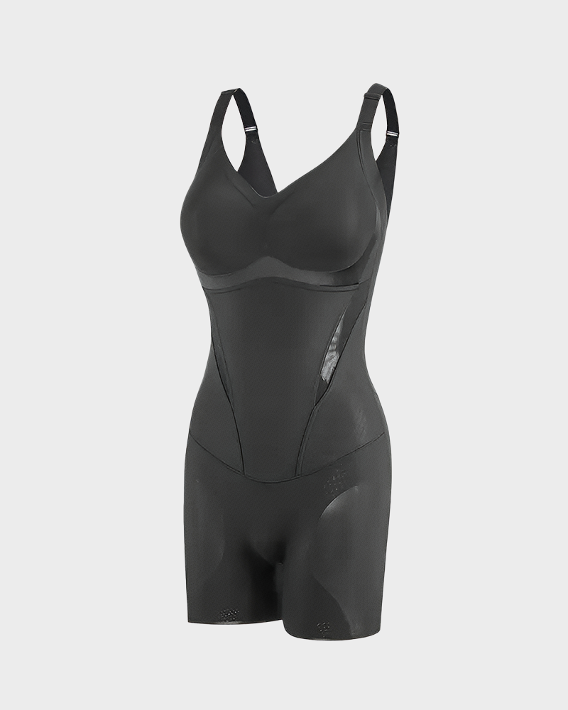 Ultra Thin Cooling Tummy Control Butt Lifter Seamless Faja Shapewear