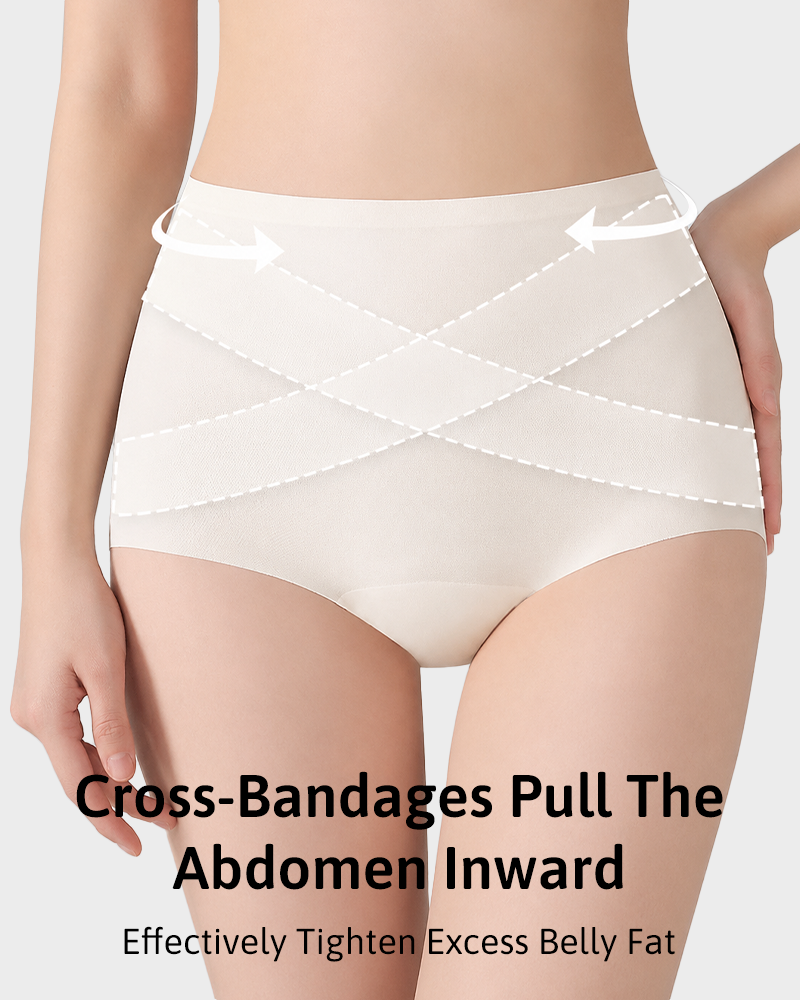High Waist Seamless No Show Soft Breathable Full Coverage Panties