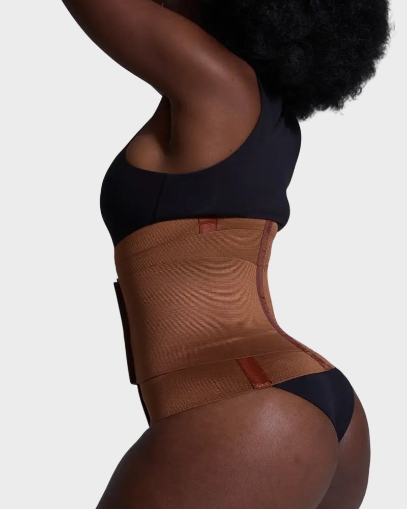Hourglass 3 Layer Steel Boned Waist Trainer Tummy Control Adjustable Faja