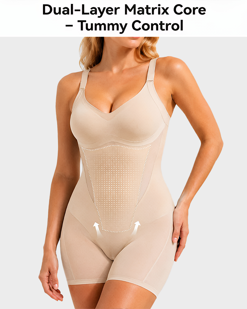 Ultra Thin Cooling Tummy Control Butt Lifter Seamless Faja Shapewear