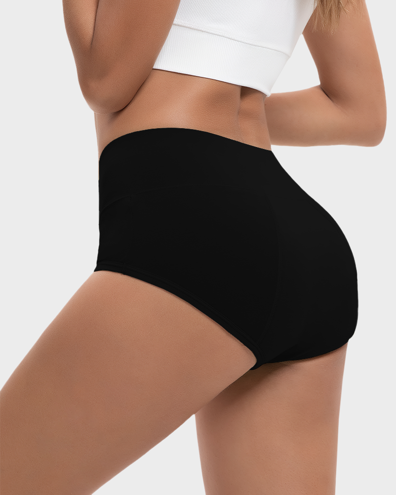 Women's High Waisted Bamboo Viscose Period Panties