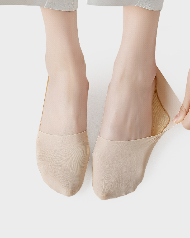 Women's Low Cut Invisible Socks – No Show Liner Set