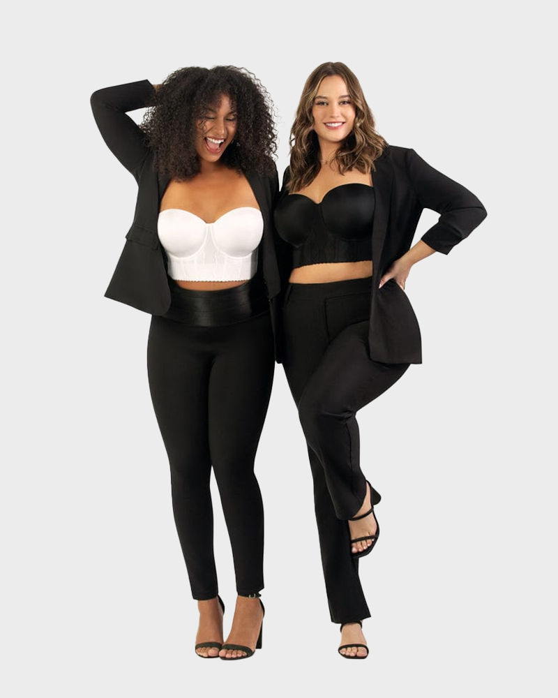 Convertible Non-Slip Full-Coverage Strapless Bustier