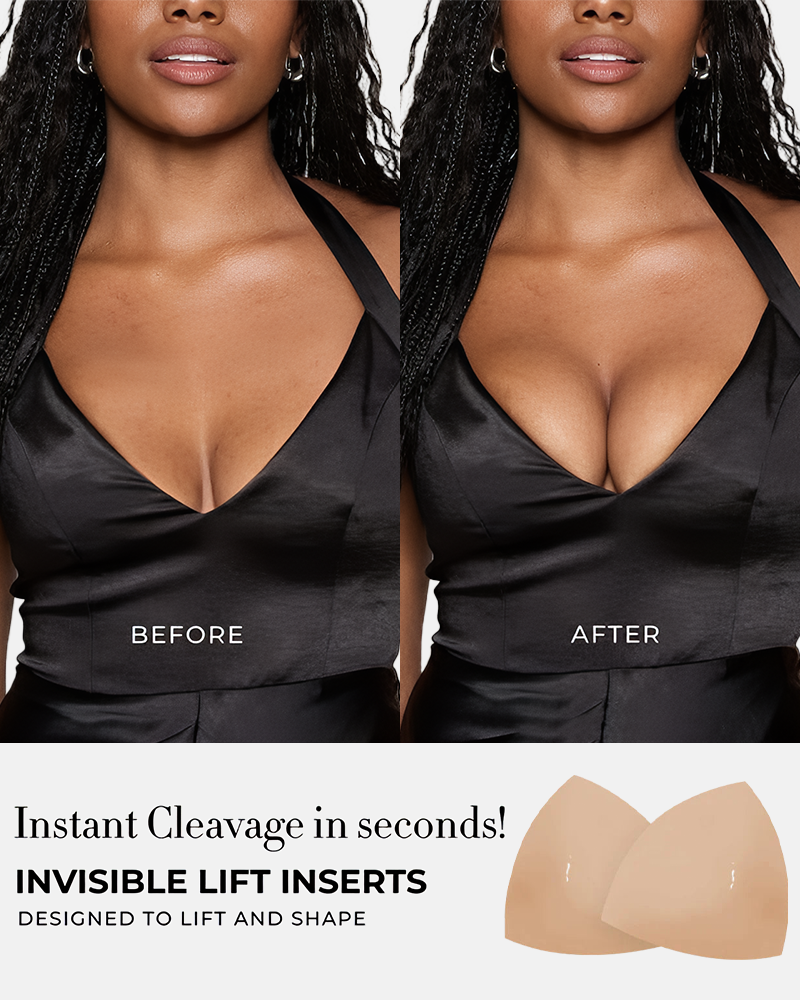 Double-Sided Adhesive Invisible Lift Inserts (2 Pairs)