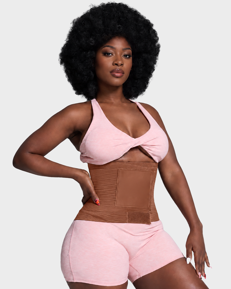 Hourglass 3 Layer Steel Boned Waist Trainer Tummy Control Adjustable Faja