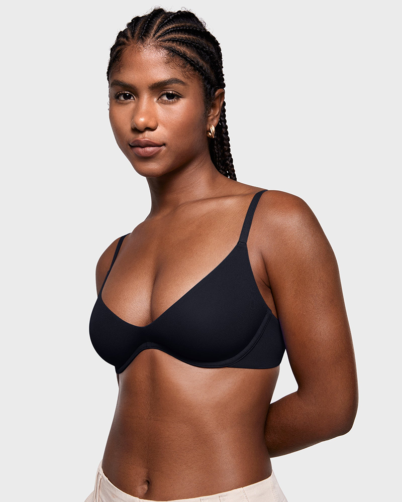 The Confidence Plunge: Underwire Demi Bra for Curves