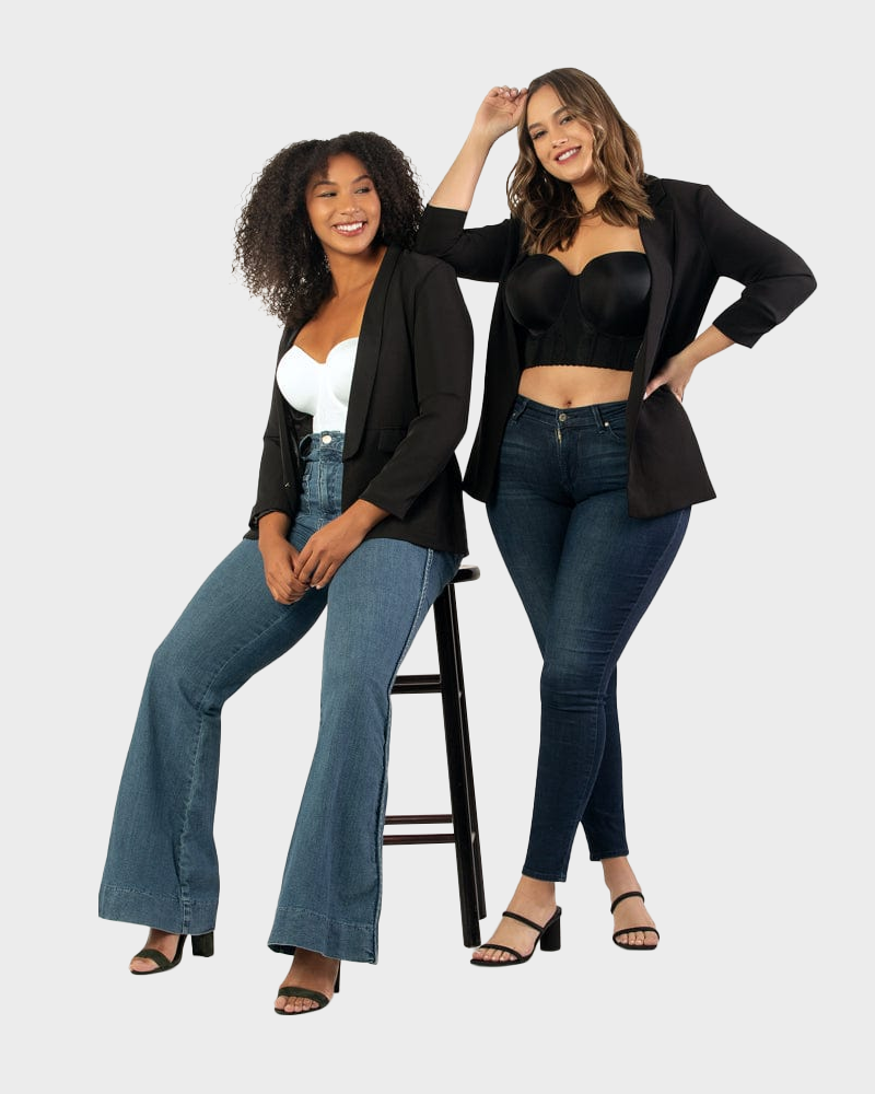 Convertible Non-Slip Full-Coverage Strapless Bustier