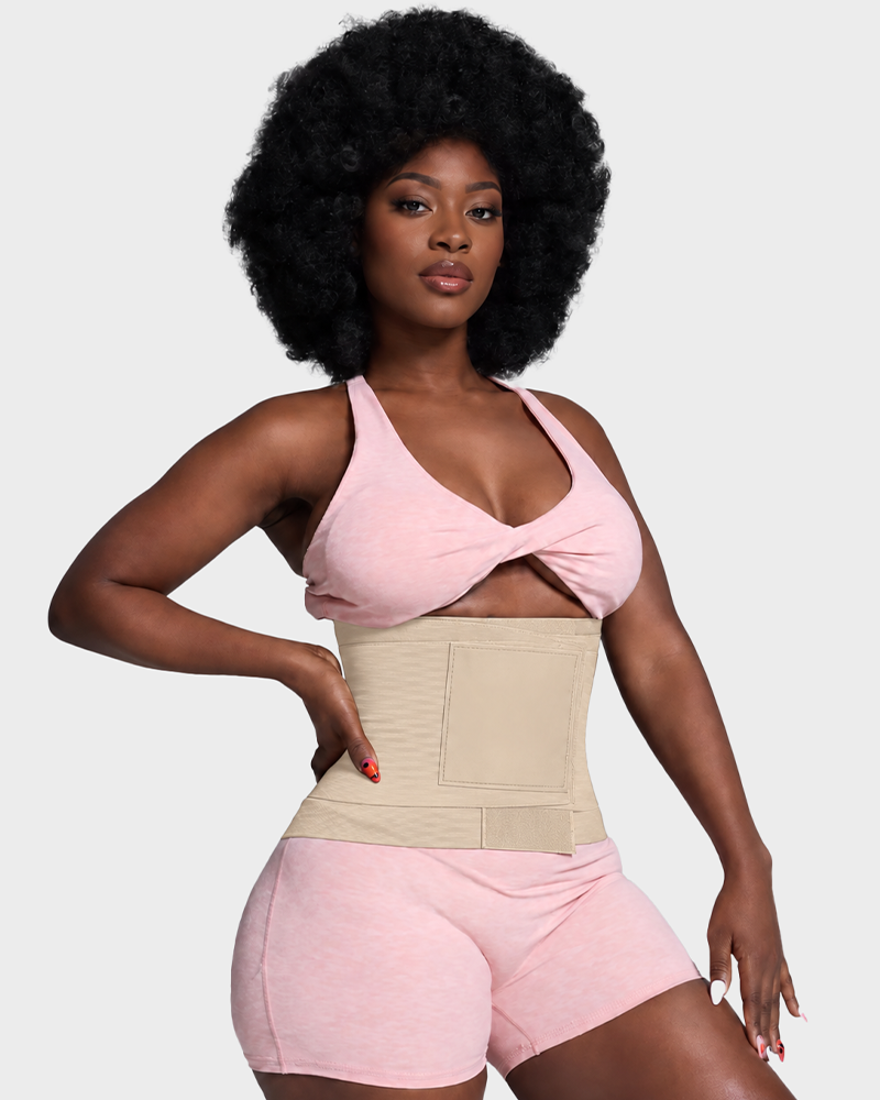 Hourglass 3 Layer Steel Boned Waist Trainer Tummy Control Adjustable Faja