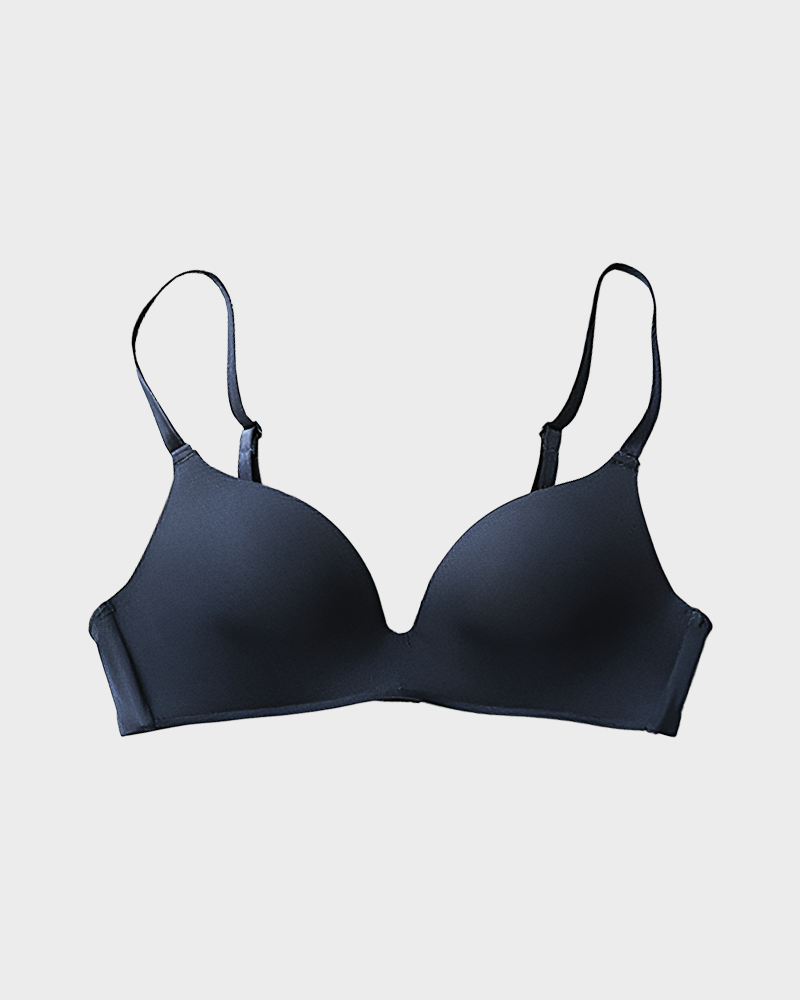 Lightly Lined Wireless Plunge Bra Comfy Everyday T Shirt Bra