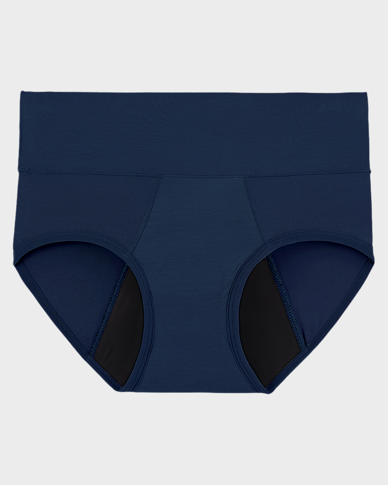 Women's High Waisted Bamboo Viscose Period Panties