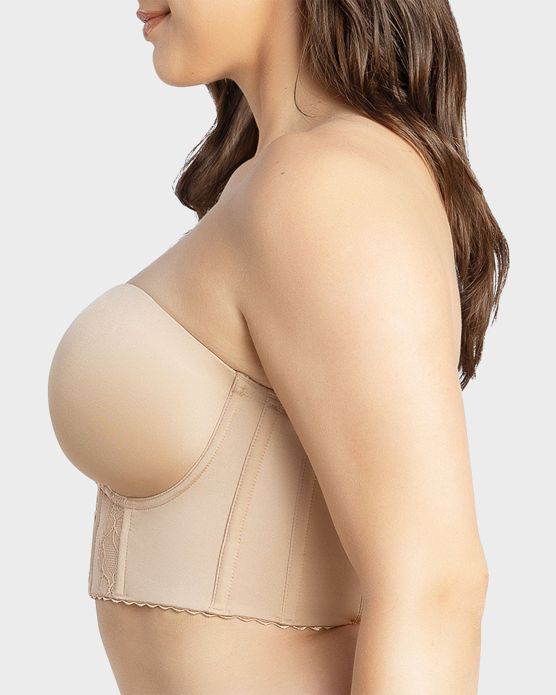 Convertible Non-Slip Full-Coverage Strapless Bustier