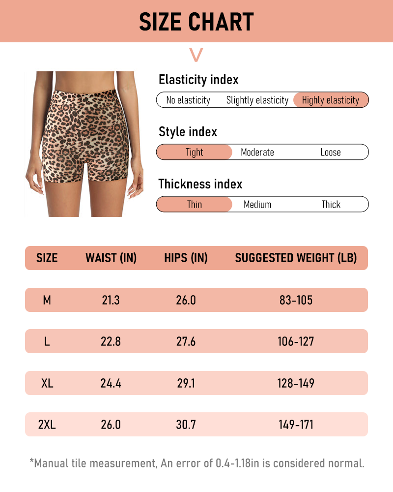 Leopard Print Seamless Boyshorts Mid-Waist Panties Set (10 Pack)