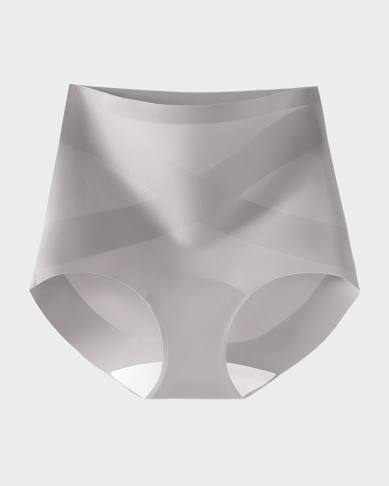 High Waist Seamless No Show Soft Breathable Full Coverage Panties