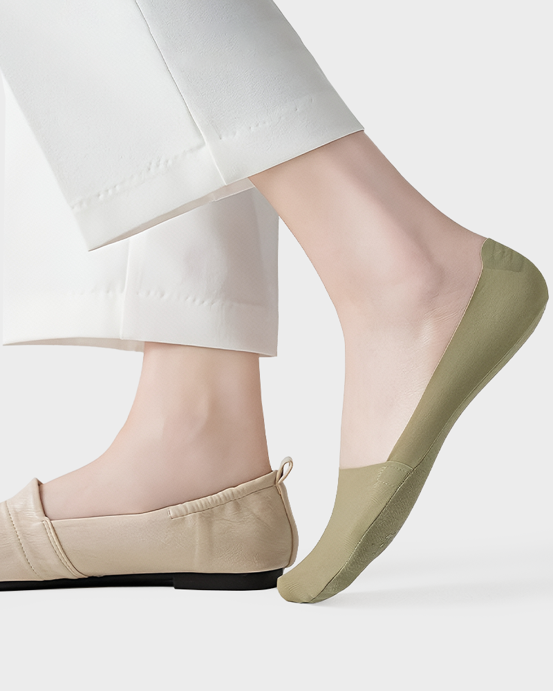 Women's Low Cut Invisible Socks – No Show Liner Set