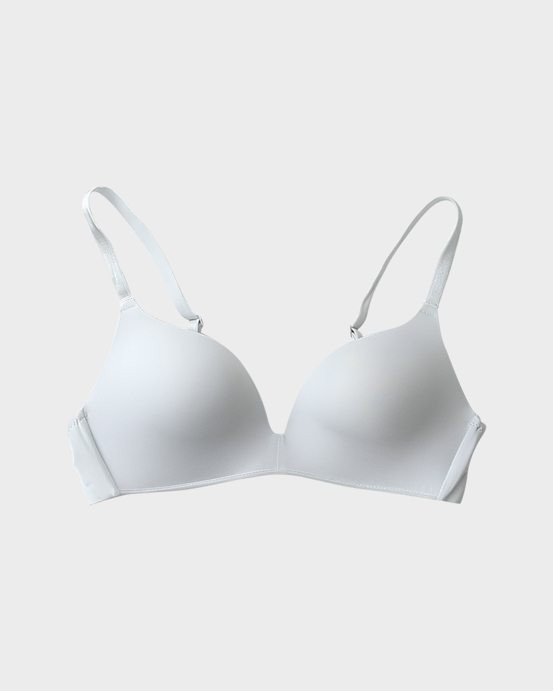 Lightly Lined Wireless Plunge Bra Comfy Everyday T Shirt Bra