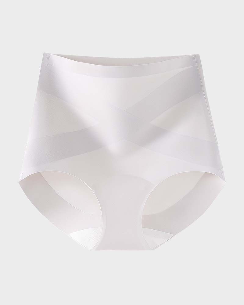 High Waist Seamless No Show Soft Breathable Full Coverage Panties
